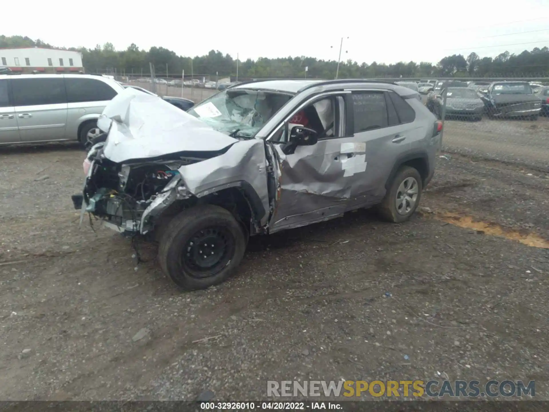 2 Photograph of a damaged car 2T3H1RFV0MC097128 TOYOTA RAV4 2021