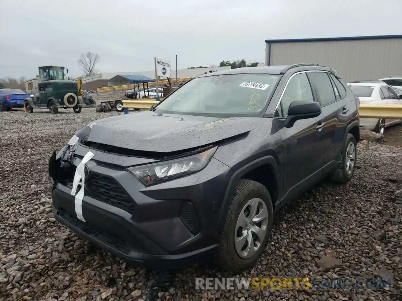 2 Photograph of a damaged car 2T3H1RFV0MC103235 TOYOTA RAV4 2021