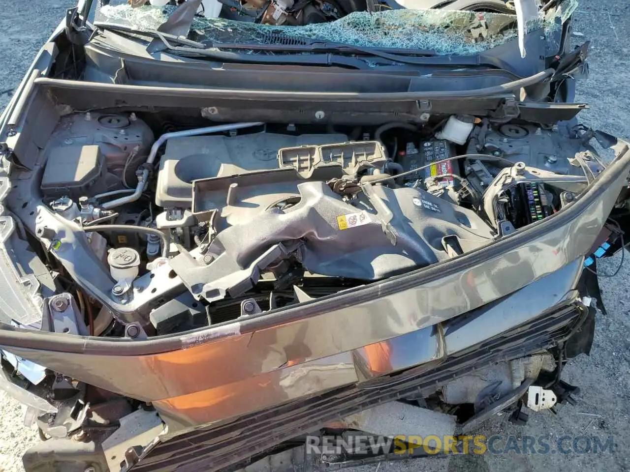 13 Photograph of a damaged car 2T3H1RFV0MC107690 TOYOTA RAV4 2021