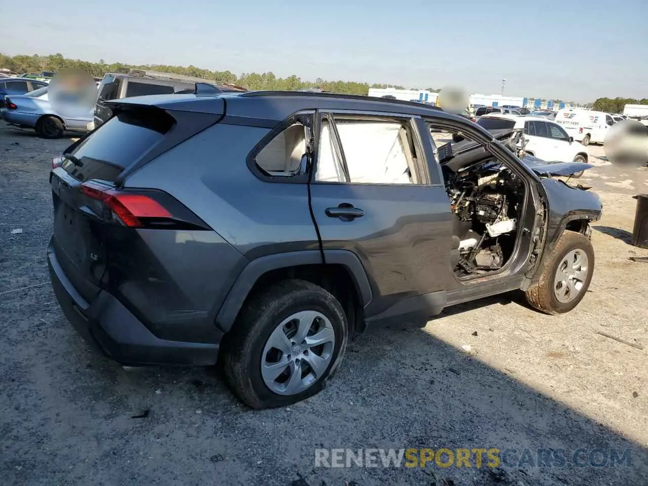 3 Photograph of a damaged car 2T3H1RFV0MC107690 TOYOTA RAV4 2021
