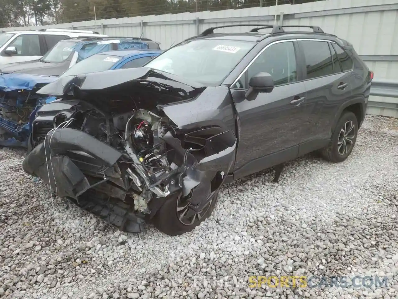 2 Photograph of a damaged car 2T3H1RFV0MC114462 TOYOTA RAV4 2021