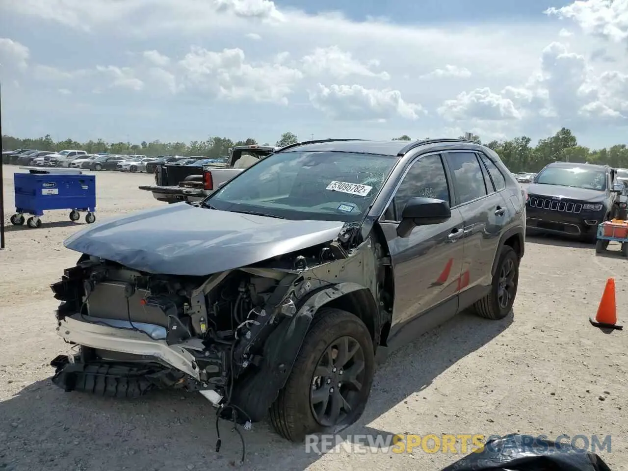 2 Photograph of a damaged car 2T3H1RFV0MC118446 TOYOTA RAV4 2021