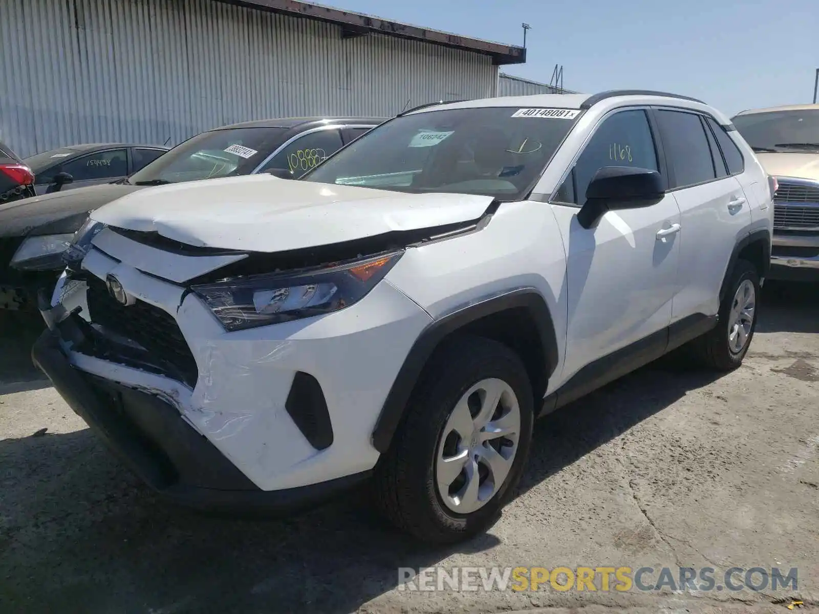 2 Photograph of a damaged car 2T3H1RFV0MC120973 TOYOTA RAV4 2021