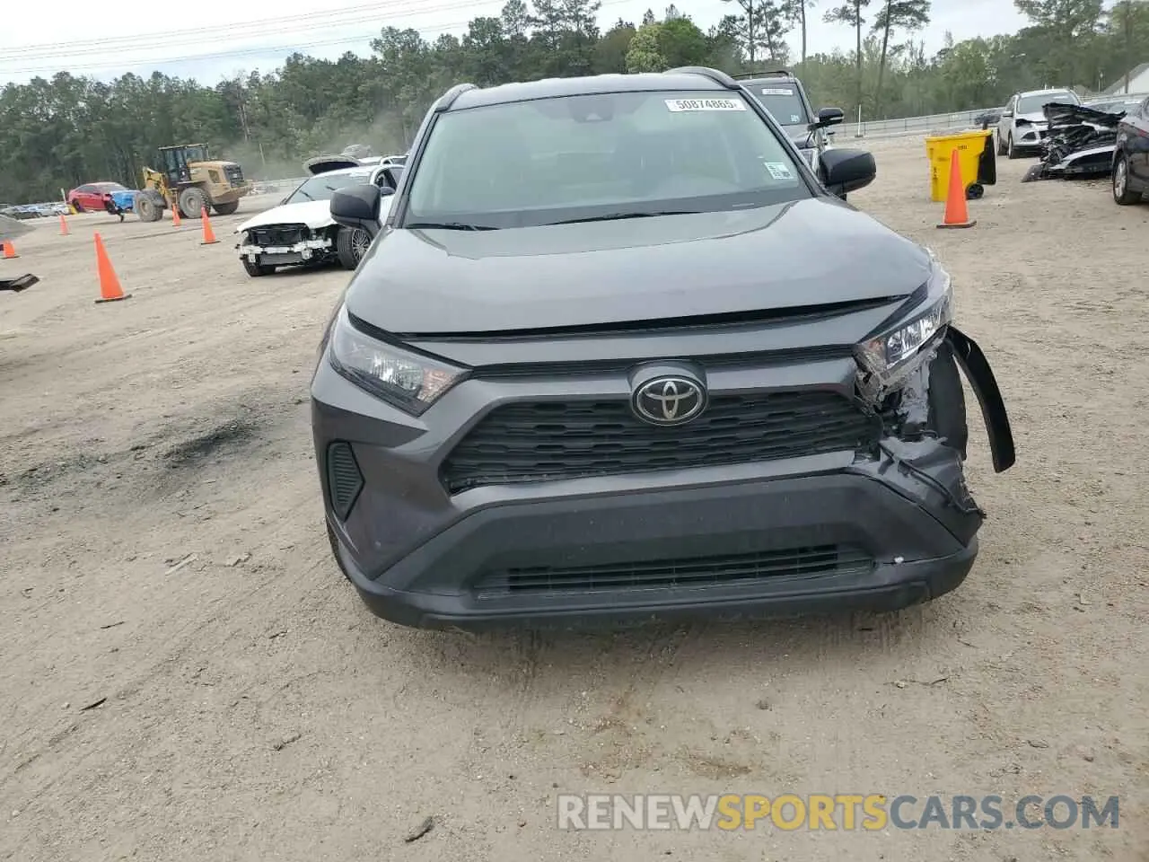 5 Photograph of a damaged car 2T3H1RFV0MC122061 TOYOTA RAV4 2021