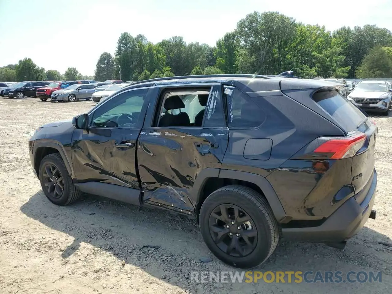 2 Photograph of a damaged car 2T3H1RFV0MC127860 TOYOTA RAV4 2021
