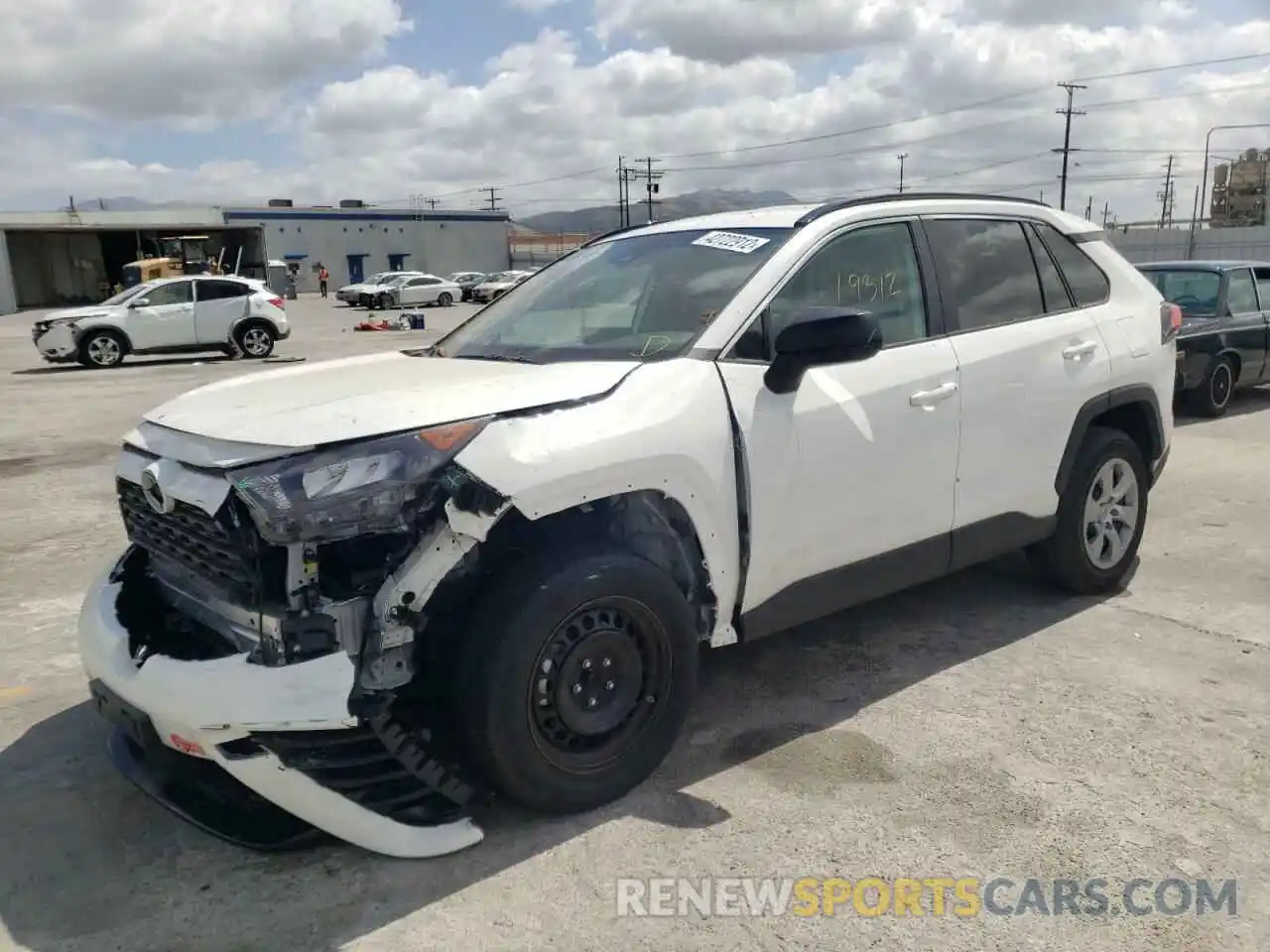 2 Photograph of a damaged car 2T3H1RFV0MC129432 TOYOTA RAV4 2021