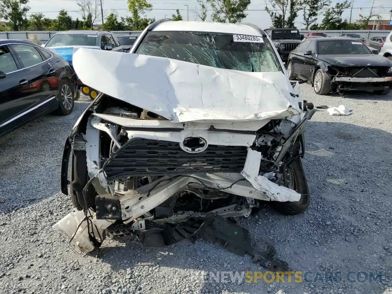 5 Photograph of a damaged car 2T3H1RFV0MC129771 TOYOTA RAV4 2021