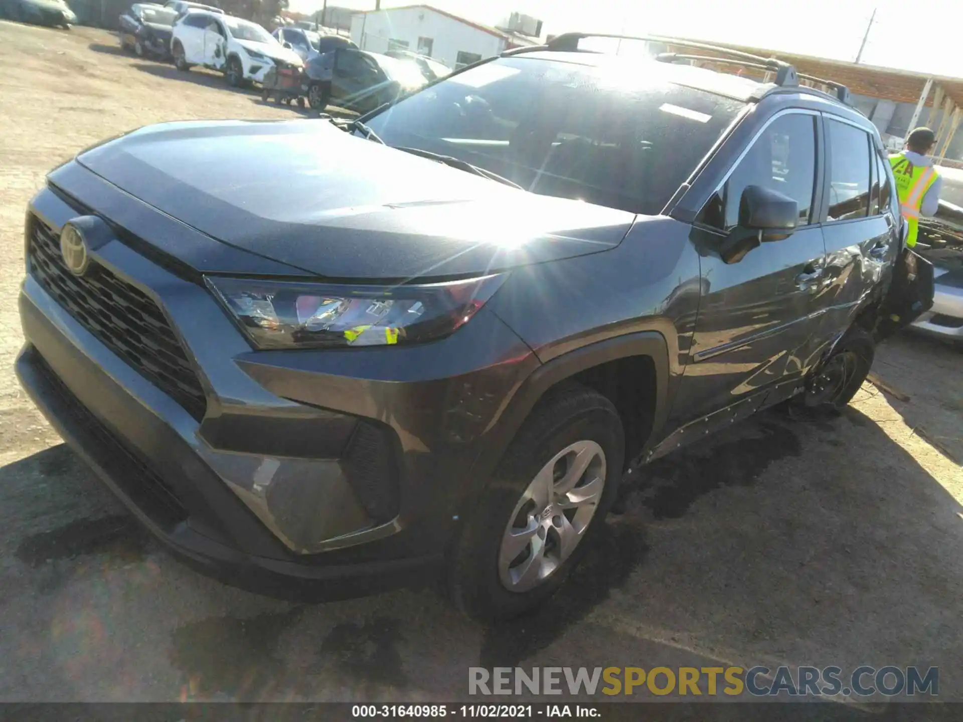 2 Photograph of a damaged car 2T3H1RFV0MC131956 TOYOTA RAV4 2021