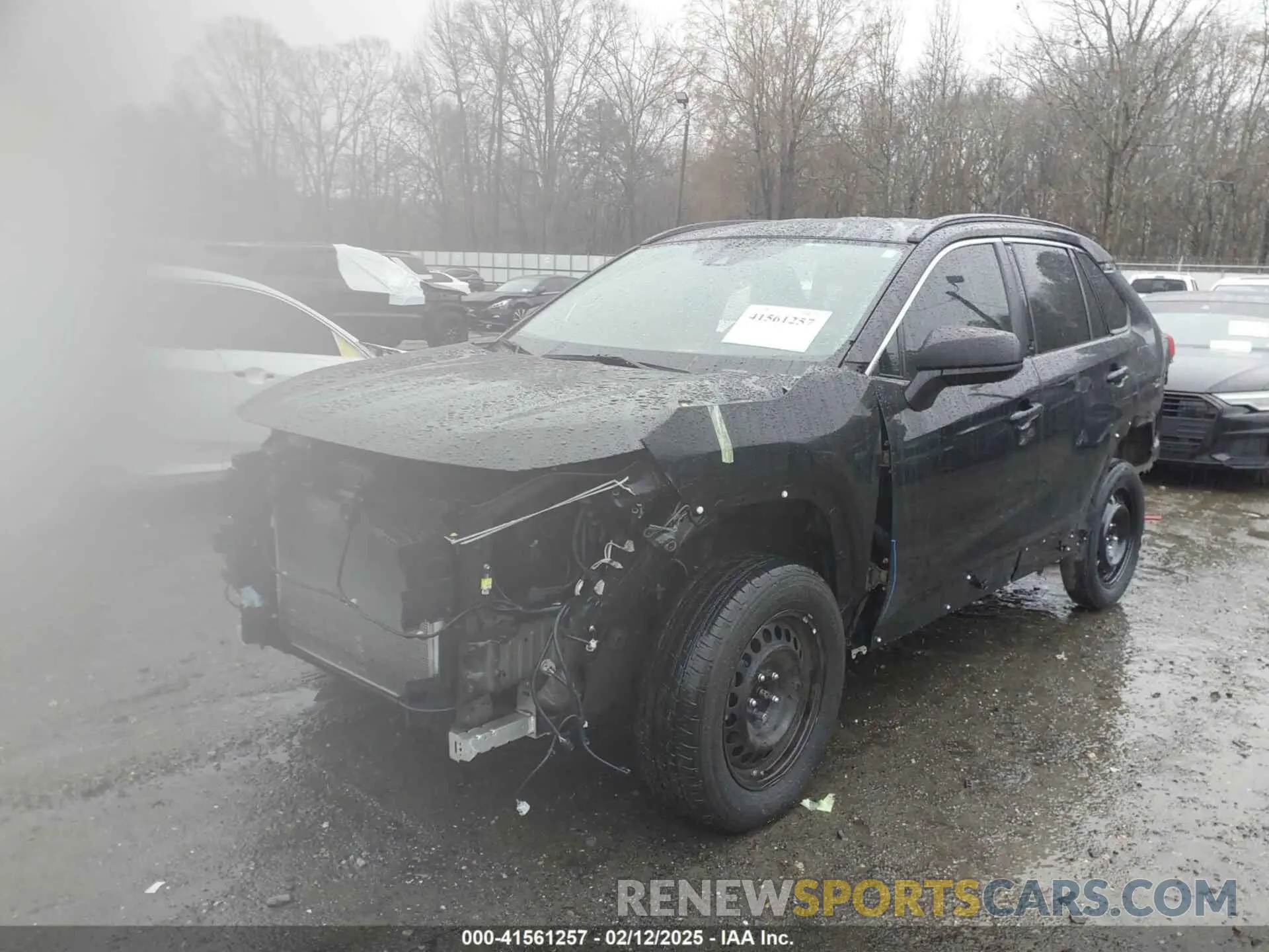 2 Photograph of a damaged car 2T3H1RFV0MC137823 TOYOTA RAV4 2021