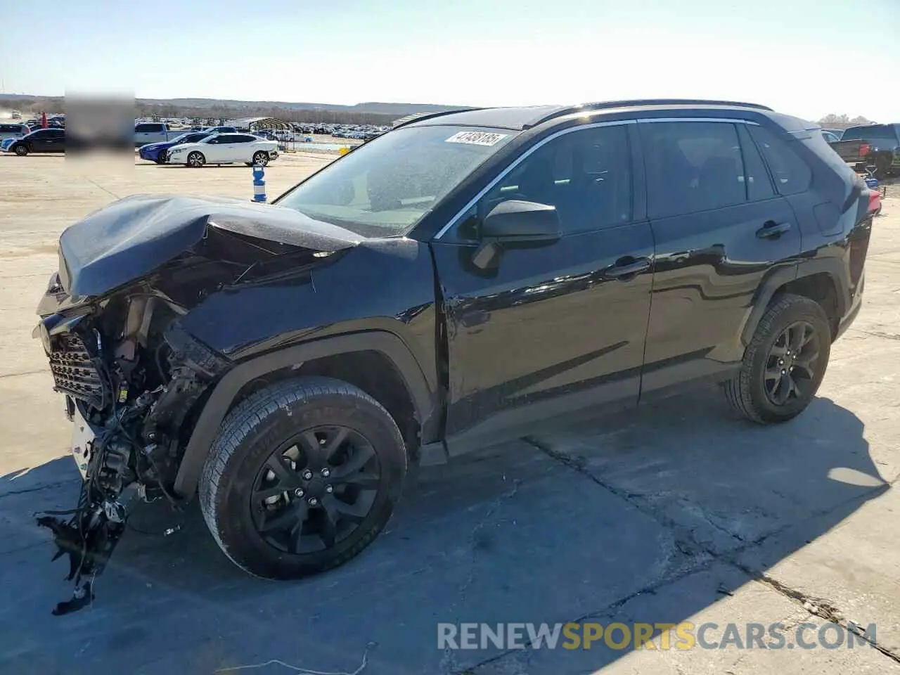 1 Photograph of a damaged car 2T3H1RFV0MC138910 TOYOTA RAV4 2021