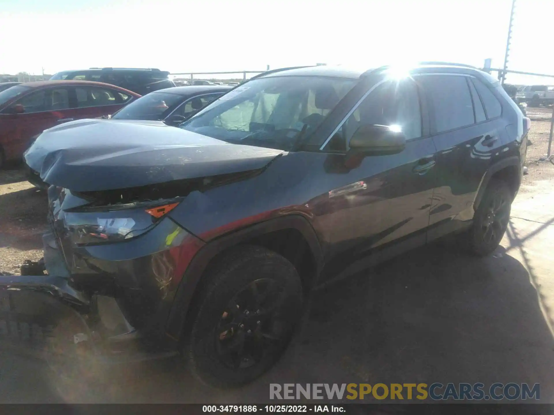 2 Photograph of a damaged car 2T3H1RFV0MC142763 TOYOTA RAV4 2021