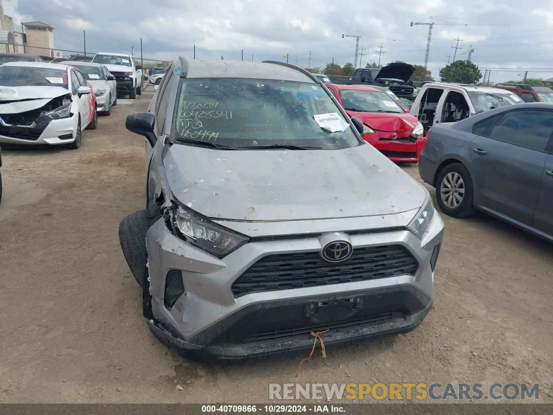 12 Photograph of a damaged car 2T3H1RFV0MC160499 TOYOTA RAV4 2021