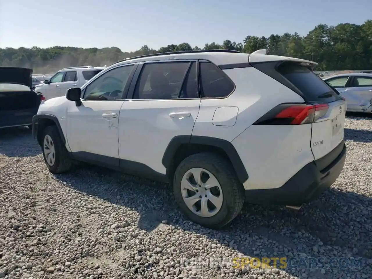 2 Photograph of a damaged car 2T3H1RFV0MW103766 TOYOTA RAV4 2021