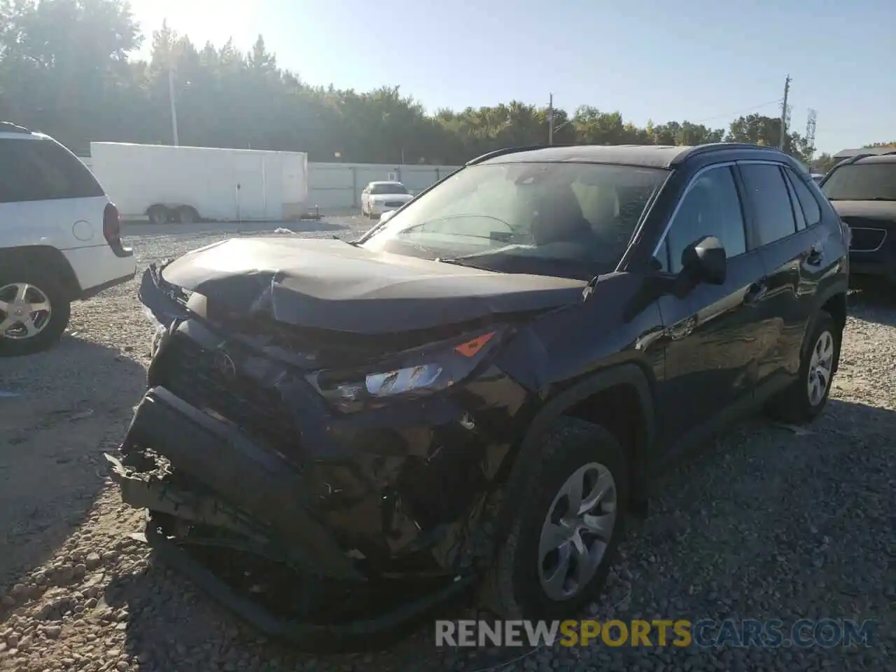 2 Photograph of a damaged car 2T3H1RFV0MW107073 TOYOTA RAV4 2021