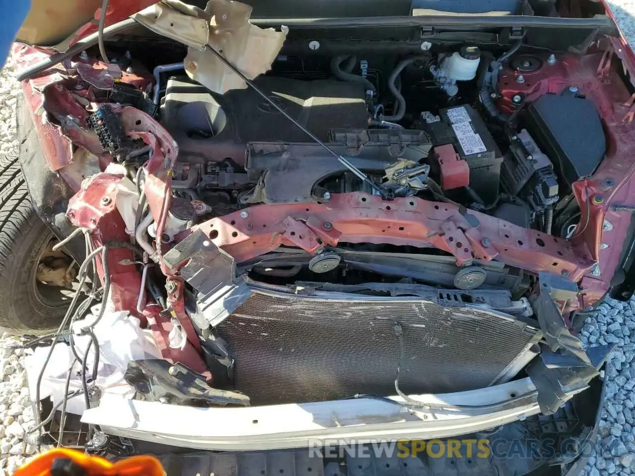 13 Photograph of a damaged car 2T3H1RFV0MW130658 TOYOTA RAV4 2021