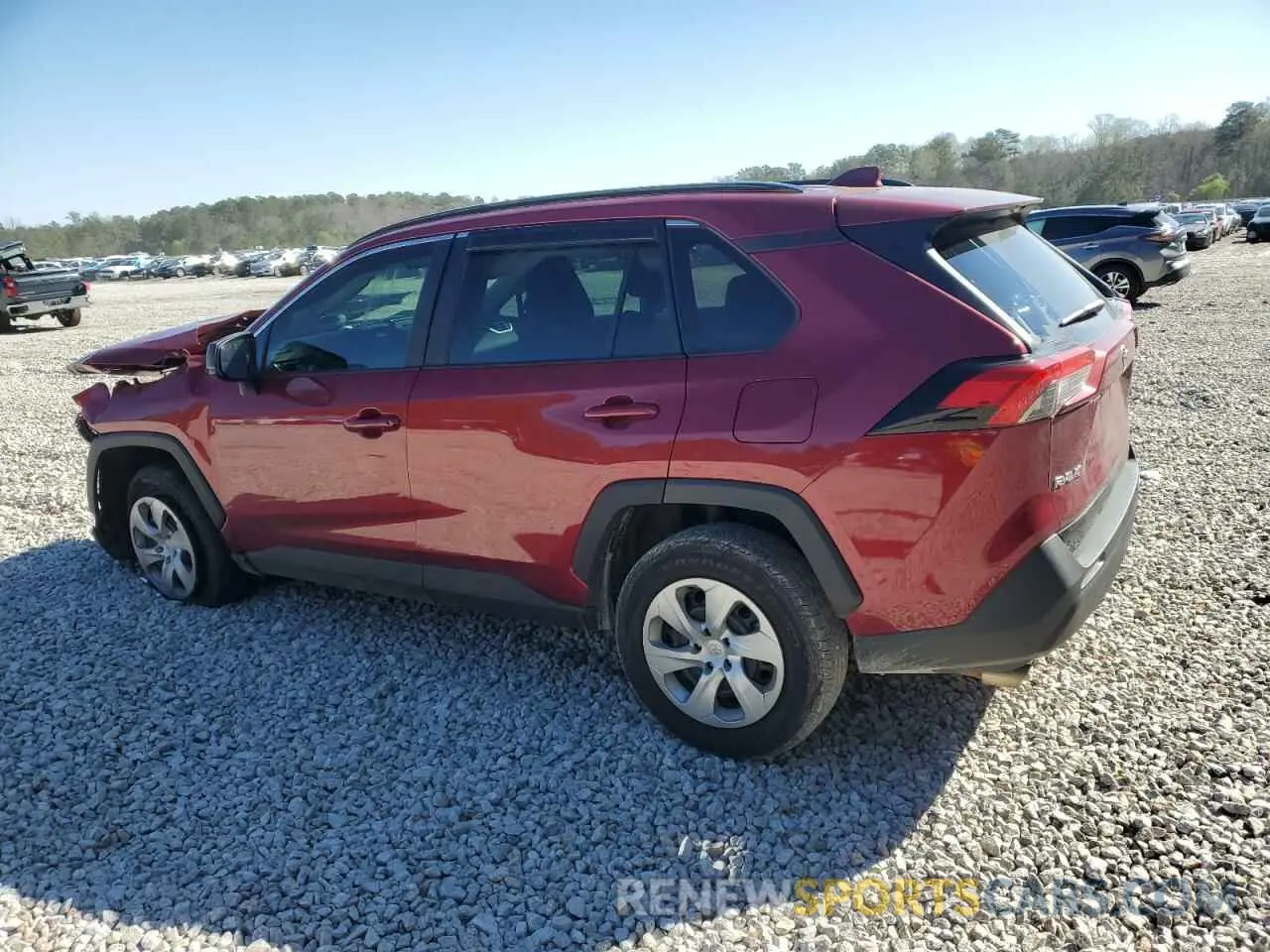 2 Photograph of a damaged car 2T3H1RFV0MW130658 TOYOTA RAV4 2021