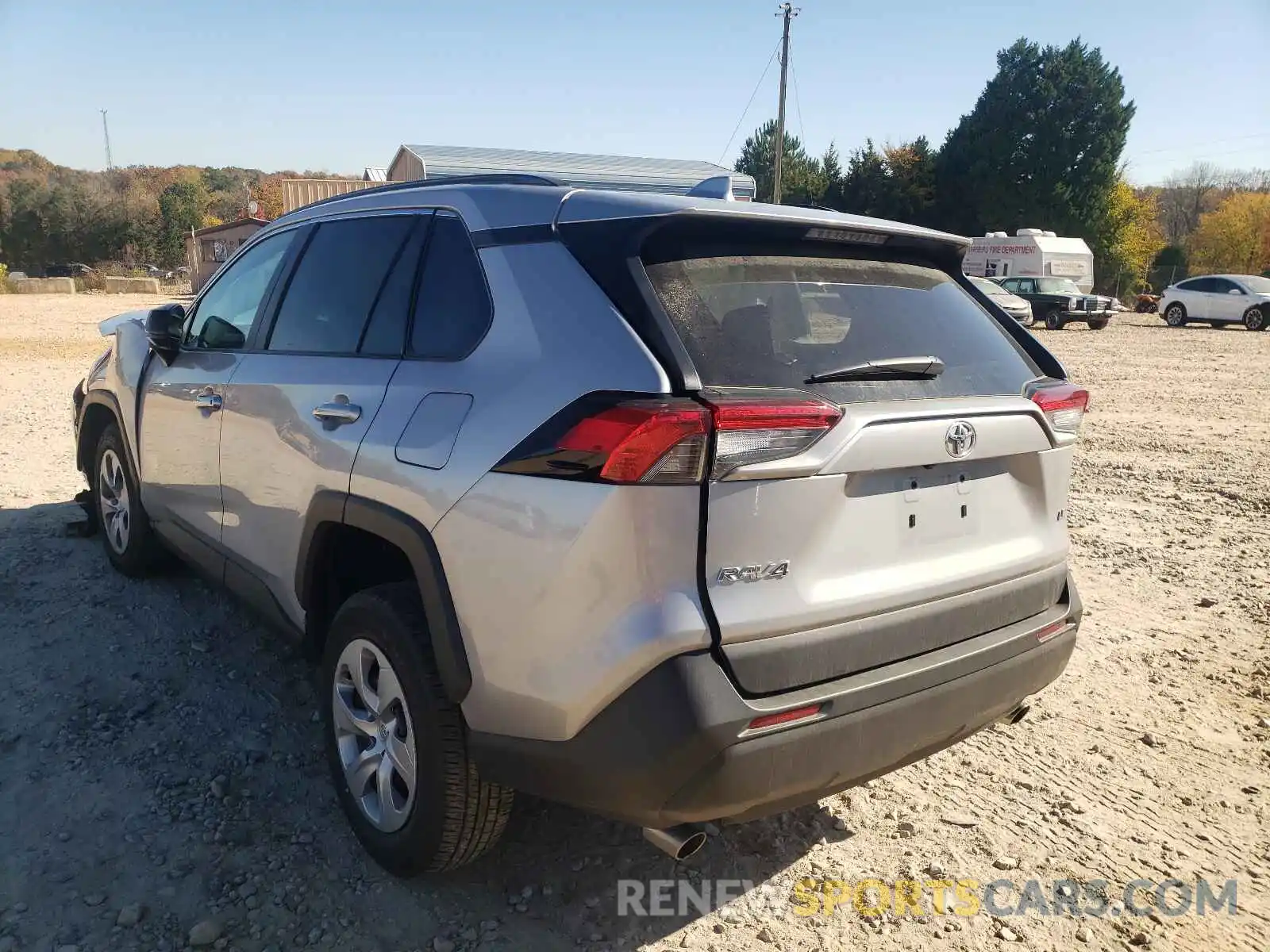 3 Photograph of a damaged car 2T3H1RFV0MW143488 TOYOTA RAV4 2021