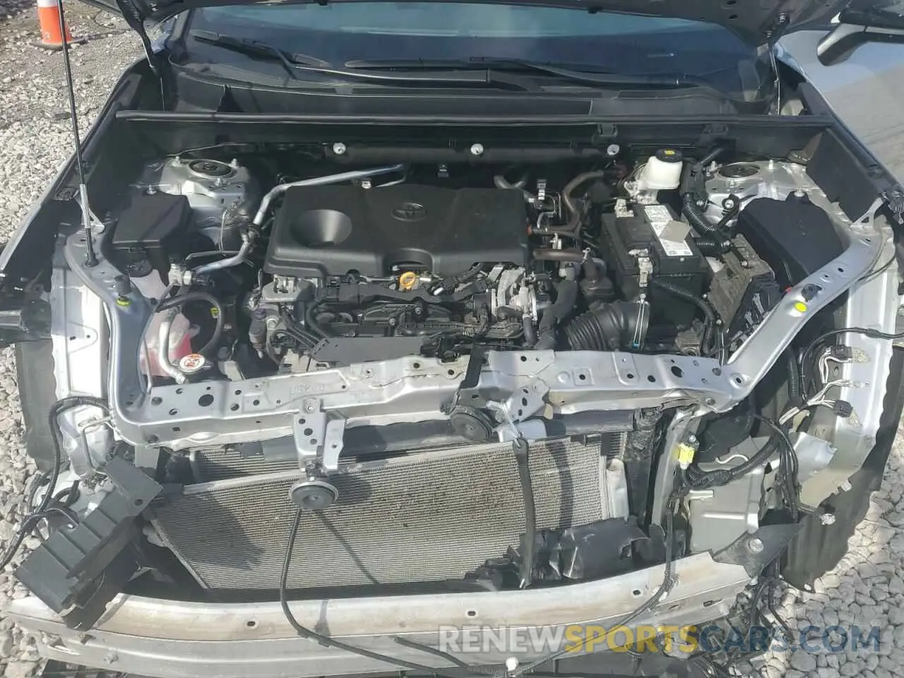 12 Photograph of a damaged car 2T3H1RFV0MW148206 TOYOTA RAV4 2021