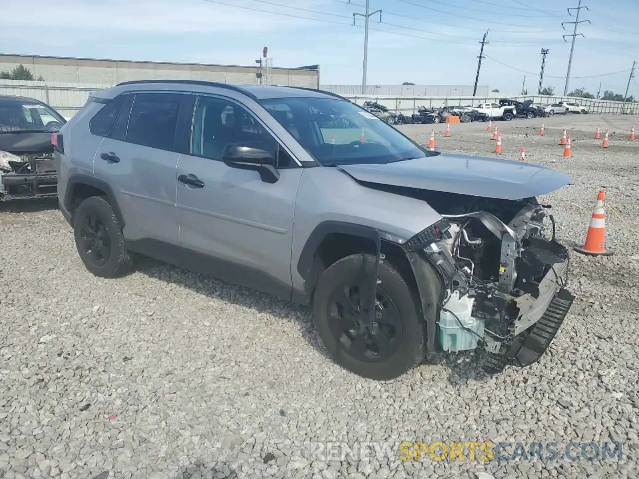 4 Photograph of a damaged car 2T3H1RFV0MW148206 TOYOTA RAV4 2021