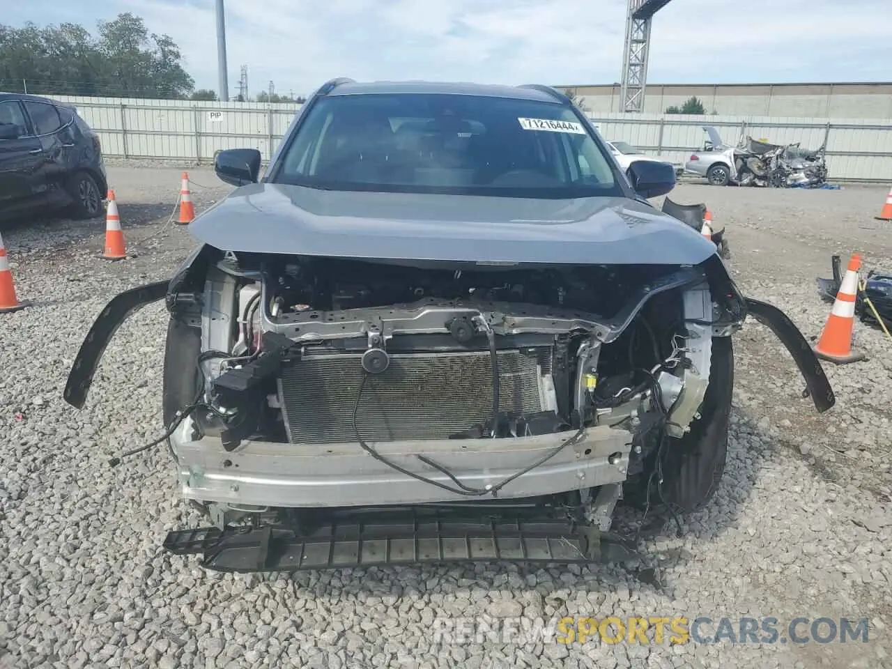 5 Photograph of a damaged car 2T3H1RFV0MW148206 TOYOTA RAV4 2021