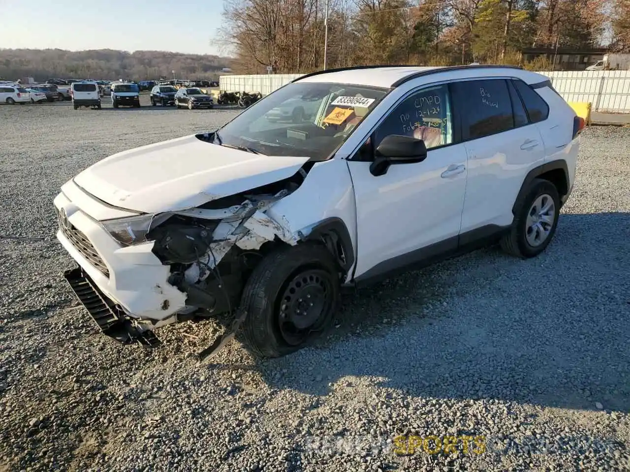 1 Photograph of a damaged car 2T3H1RFV0MW150442 TOYOTA RAV4 2021