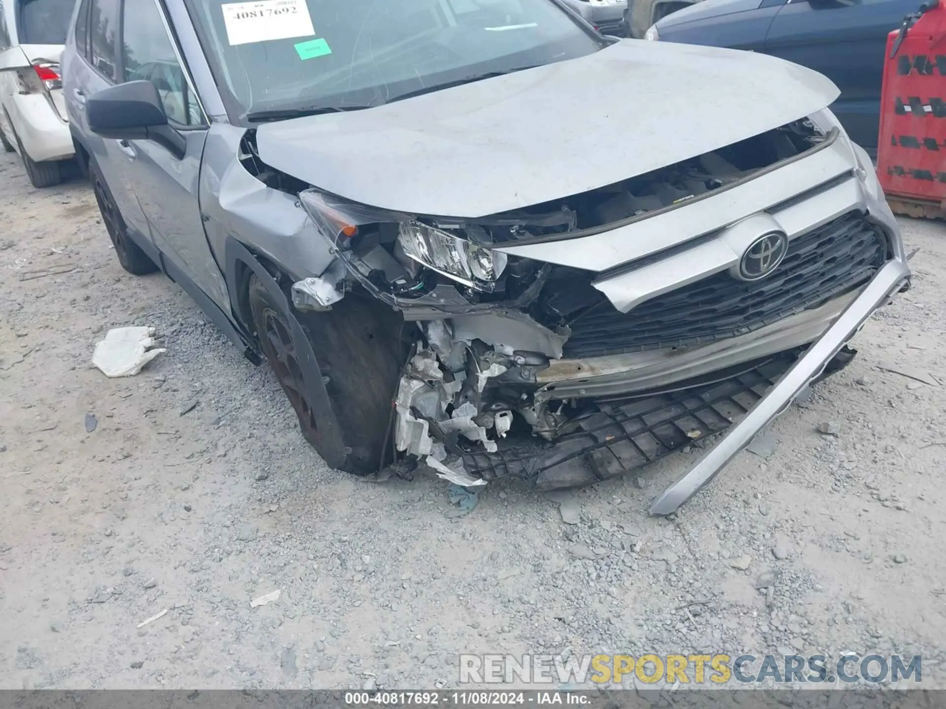 6 Photograph of a damaged car 2T3H1RFV0MW176670 TOYOTA RAV4 2021