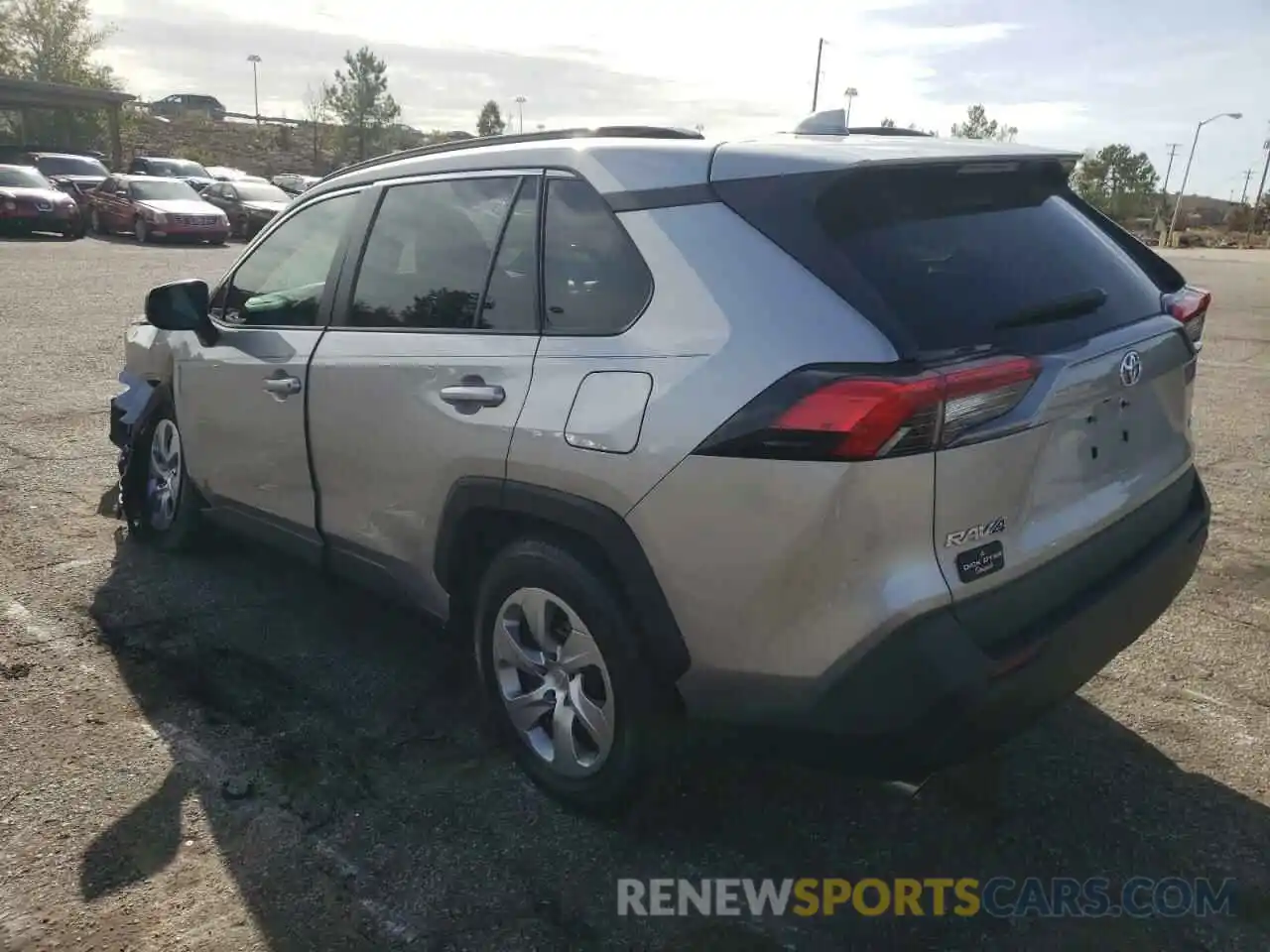 3 Photograph of a damaged car 2T3H1RFV1MC093234 TOYOTA RAV4 2021