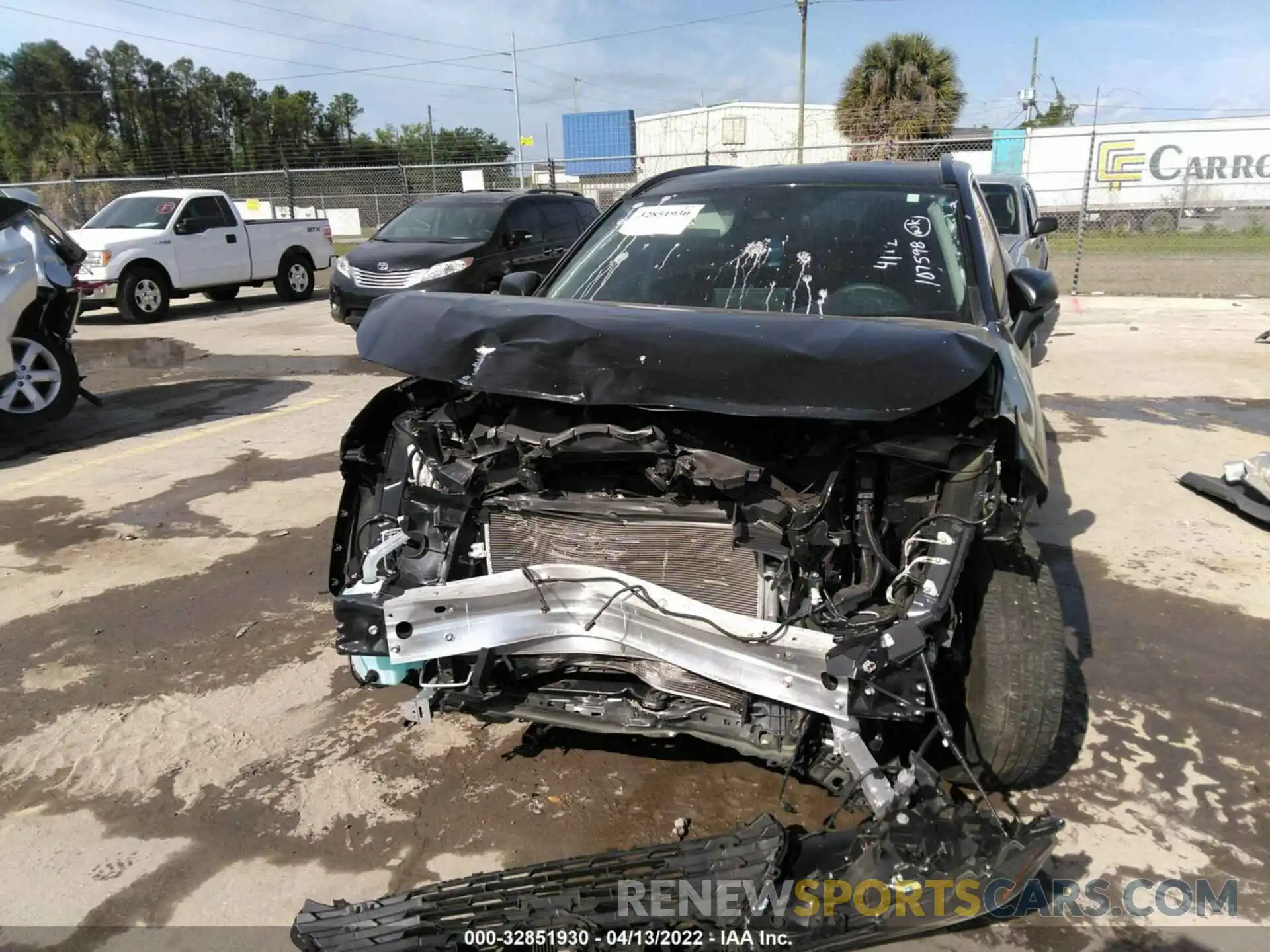 6 Photograph of a damaged car 2T3H1RFV1MC107598 TOYOTA RAV4 2021