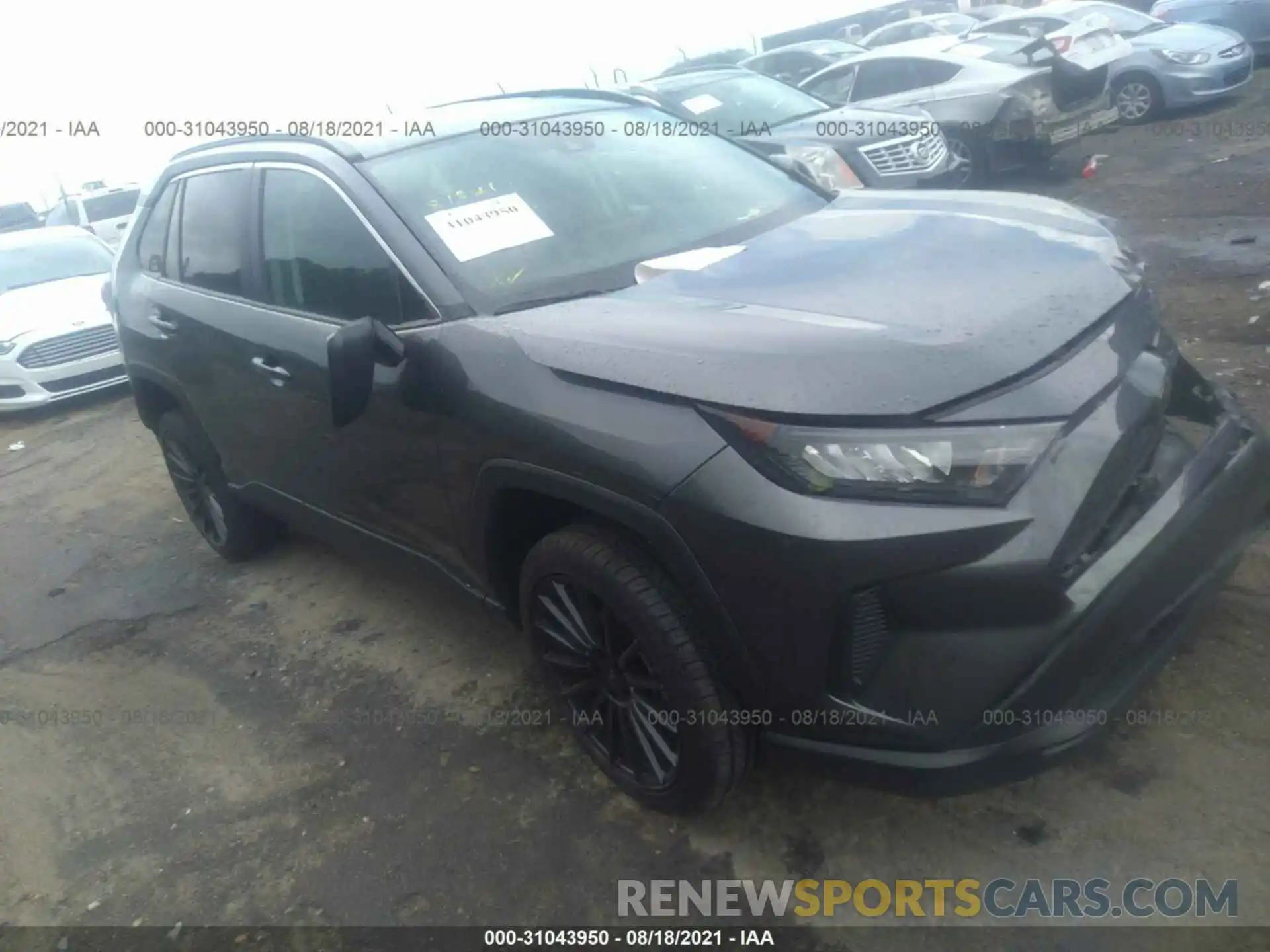 1 Photograph of a damaged car 2T3H1RFV1MC109786 TOYOTA RAV4 2021