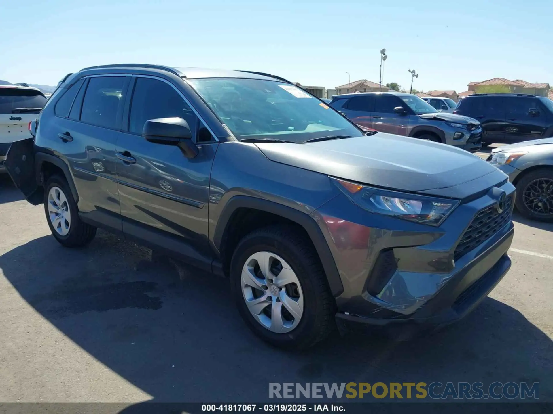 1 Photograph of a damaged car 2T3H1RFV1MC109898 TOYOTA RAV4 2021