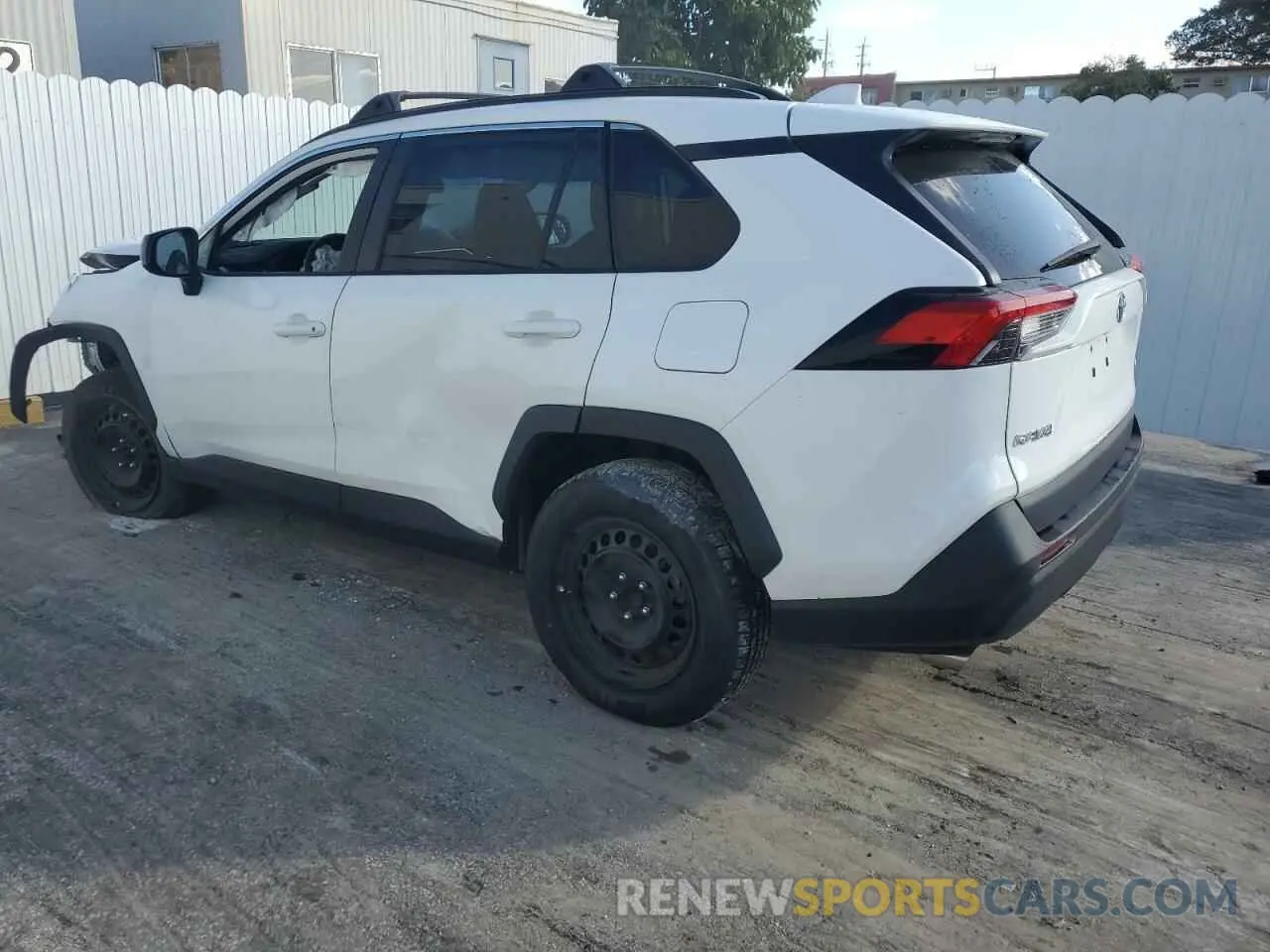 2 Photograph of a damaged car 2T3H1RFV1MC118536 TOYOTA RAV4 2021