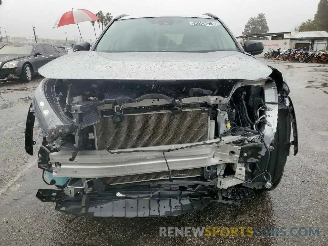 5 Photograph of a damaged car 2T3H1RFV1MC120917 TOYOTA RAV4 2021