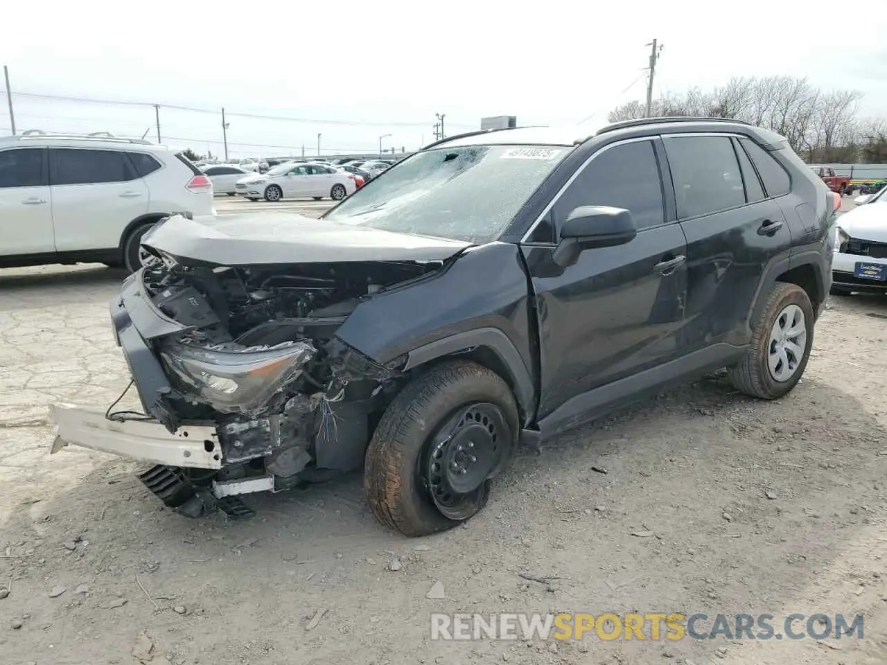 1 Photograph of a damaged car 2T3H1RFV1MC129679 TOYOTA RAV4 2021