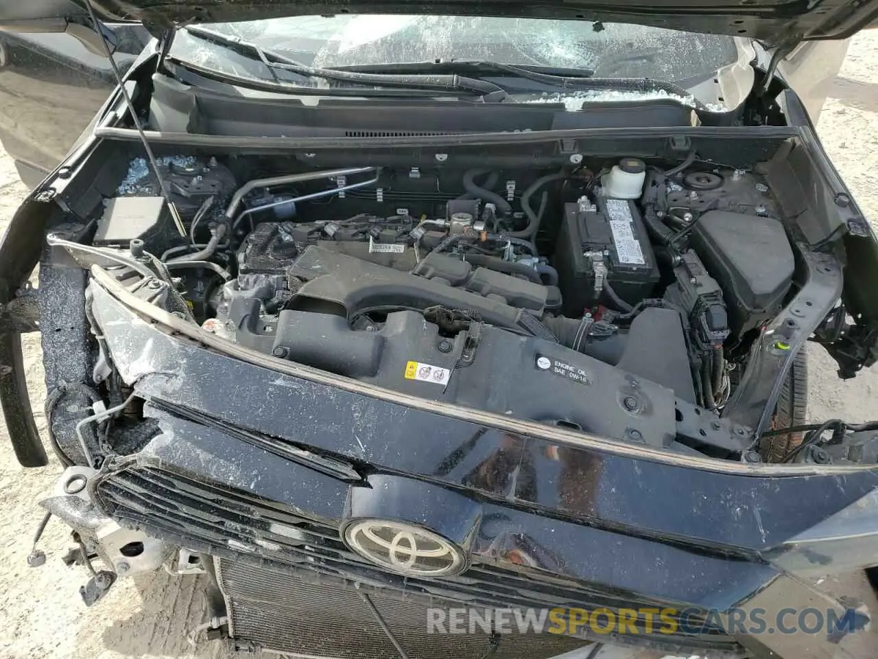 13 Photograph of a damaged car 2T3H1RFV1MC129679 TOYOTA RAV4 2021