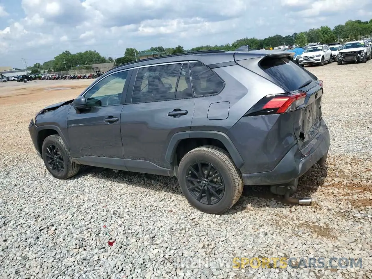2 Photograph of a damaged car 2T3H1RFV1MC145686 TOYOTA RAV4 2021