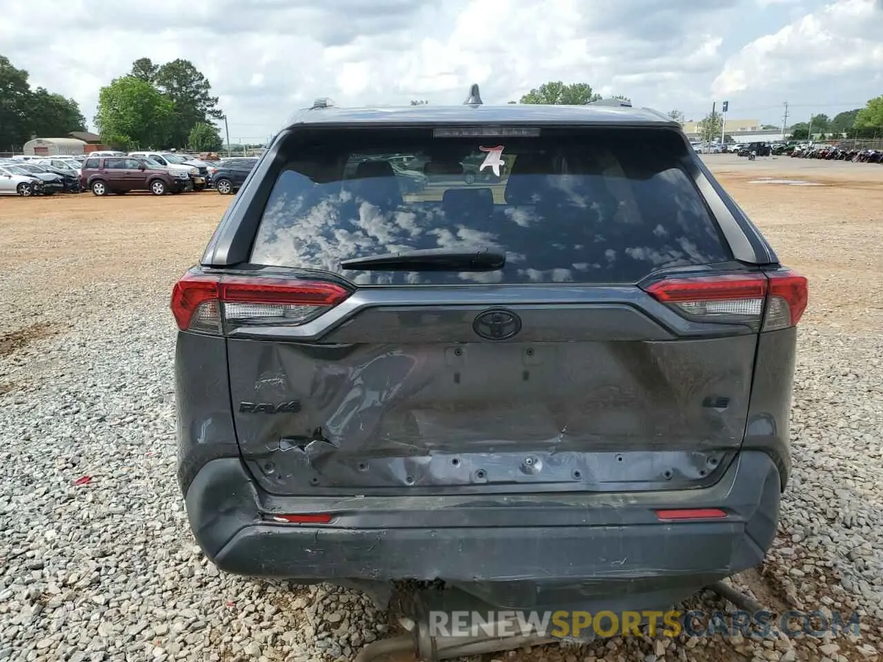 6 Photograph of a damaged car 2T3H1RFV1MC145686 TOYOTA RAV4 2021