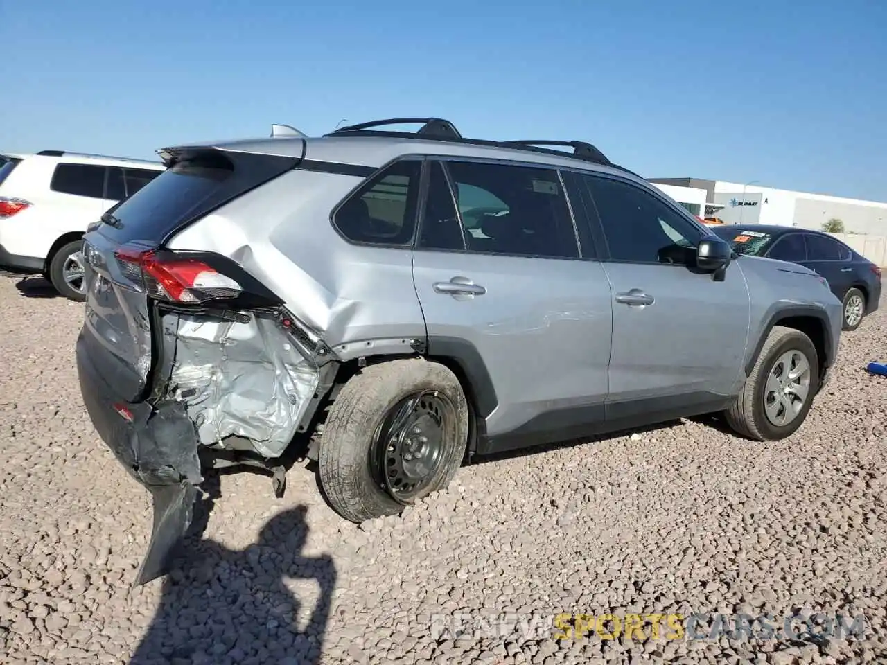 3 Photograph of a damaged car 2T3H1RFV1MC147647 TOYOTA RAV4 2021