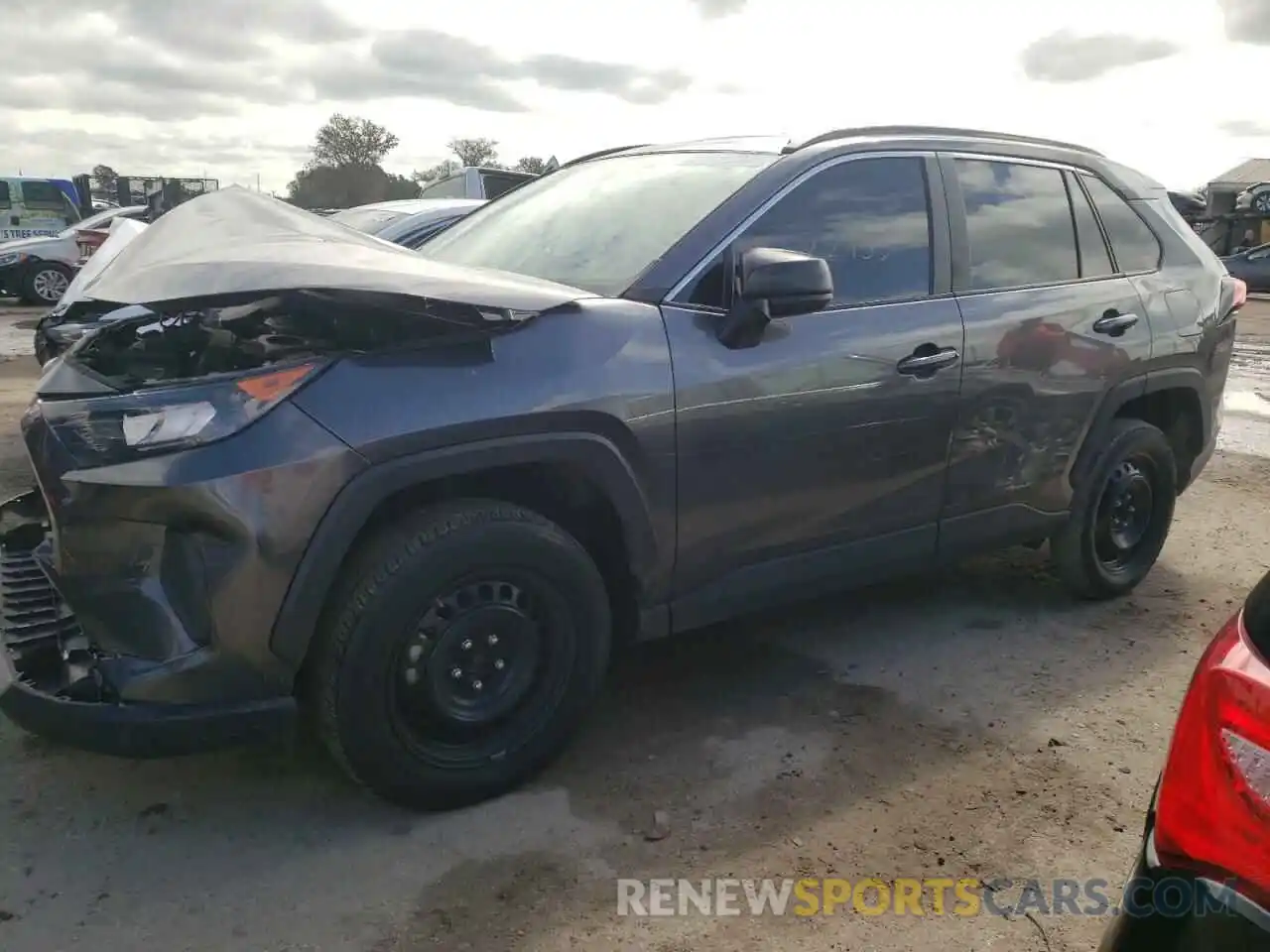 1 Photograph of a damaged car 2T3H1RFV1MC149737 TOYOTA RAV4 2021