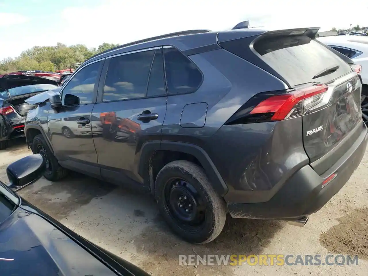 2 Photograph of a damaged car 2T3H1RFV1MC149737 TOYOTA RAV4 2021