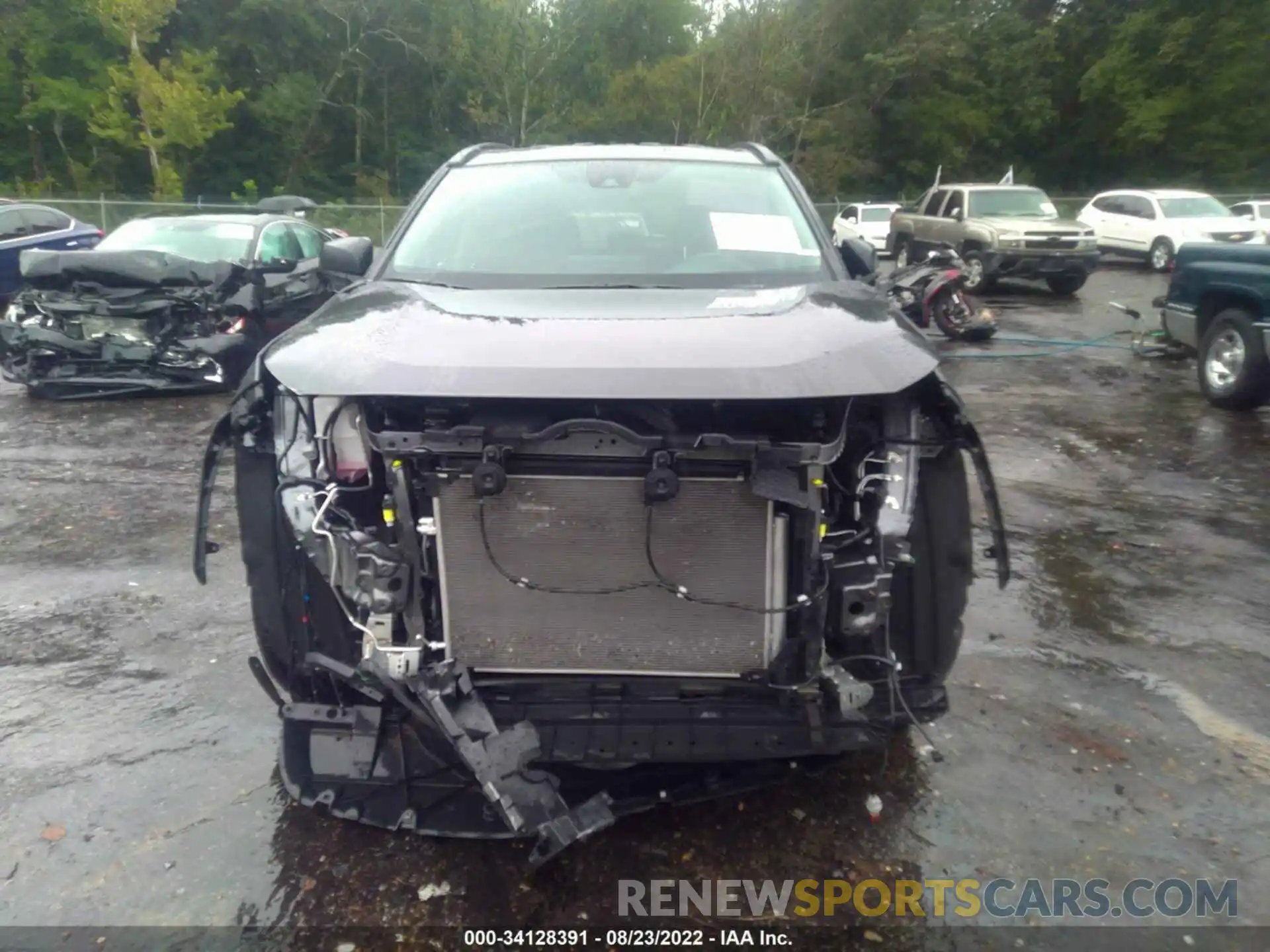 6 Photograph of a damaged car 2T3H1RFV1MC157143 TOYOTA RAV4 2021