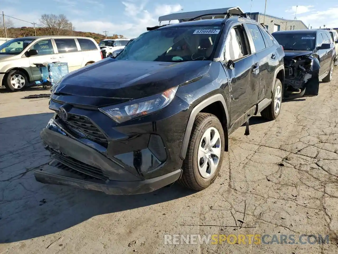 2 Photograph of a damaged car 2T3H1RFV1MC162231 TOYOTA RAV4 2021