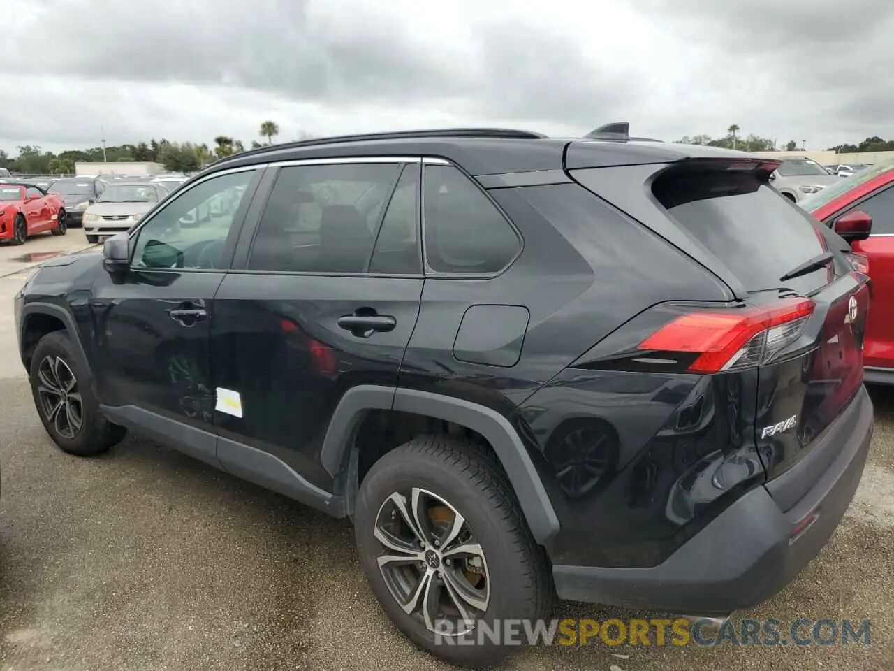 2 Photograph of a damaged car 2T3H1RFV1MC167655 TOYOTA RAV4 2021