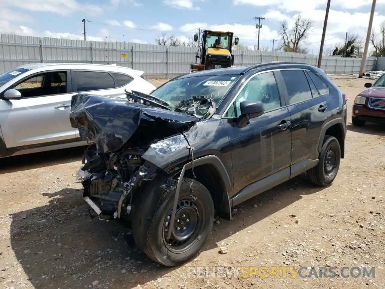 2 Photograph of a damaged car 2T3H1RFV1MW108765 TOYOTA RAV4 2021