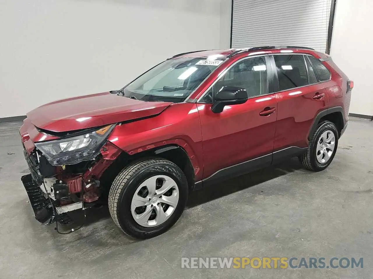 1 Photograph of a damaged car 2T3H1RFV1MW143046 TOYOTA RAV4 2021