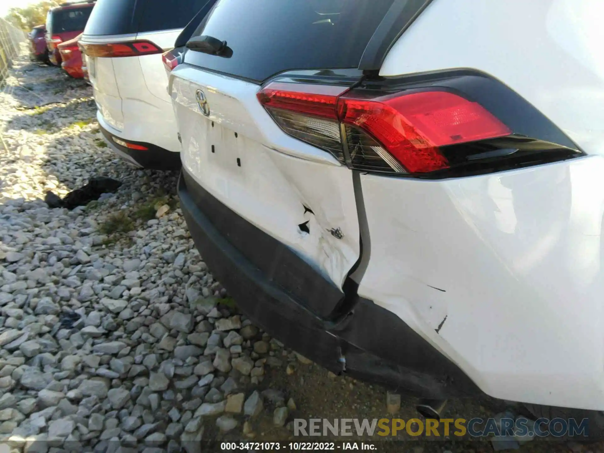 6 Photograph of a damaged car 2T3H1RFV1MW150398 TOYOTA RAV4 2021