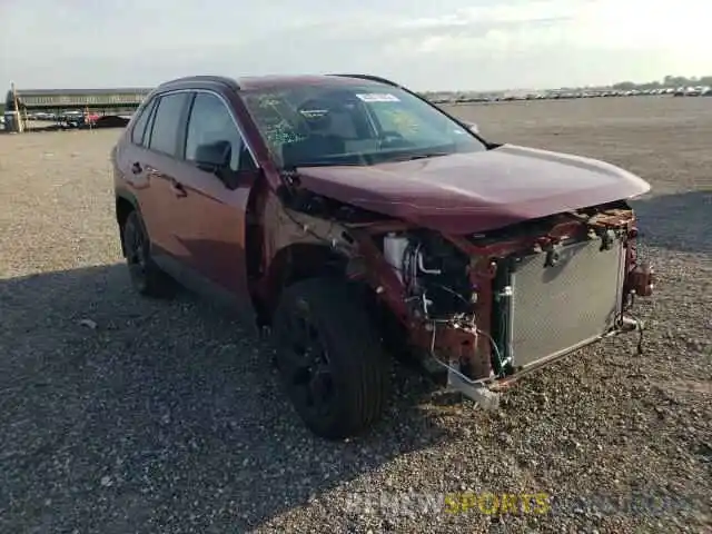 1 Photograph of a damaged car 2T3H1RFV1MW172370 TOYOTA RAV4 2021