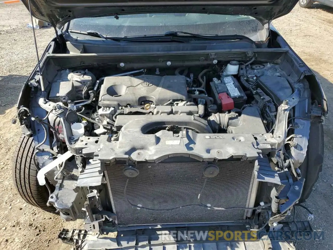 12 Photograph of a damaged car 2T3H1RFV2MC097051 TOYOTA RAV4 2021