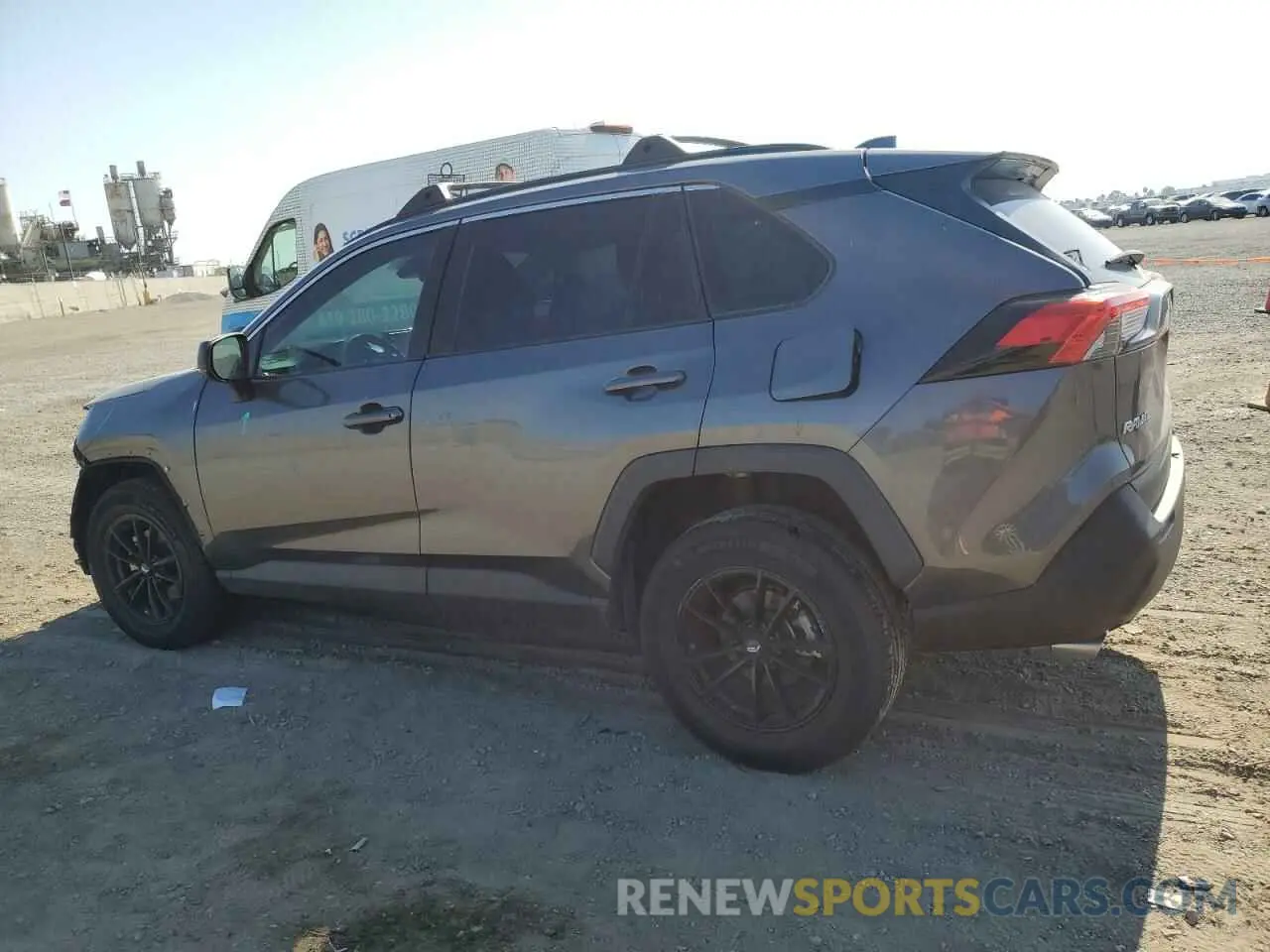2 Photograph of a damaged car 2T3H1RFV2MC097051 TOYOTA RAV4 2021