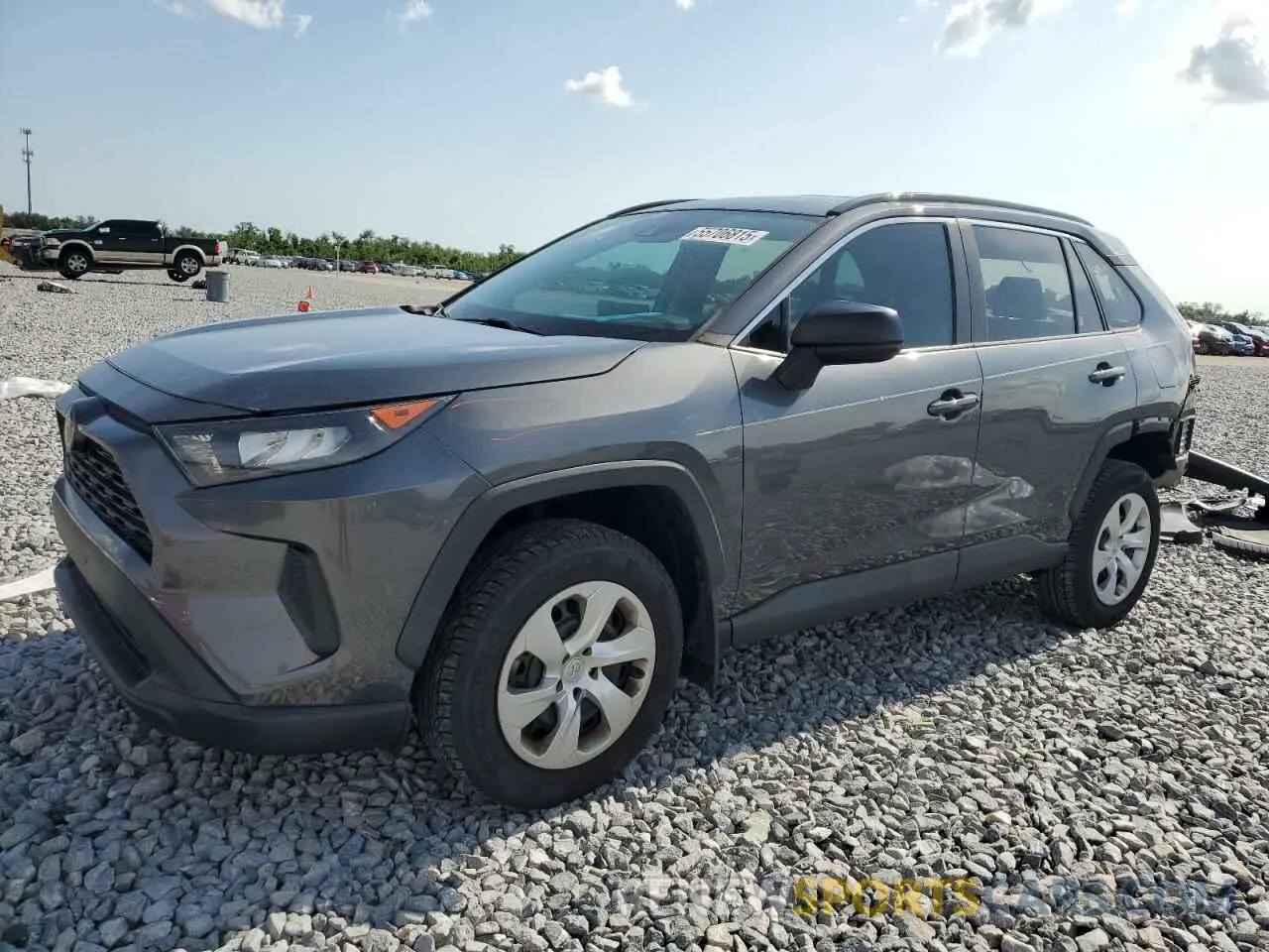 1 Photograph of a damaged car 2T3H1RFV2MC106914 TOYOTA RAV4 2021