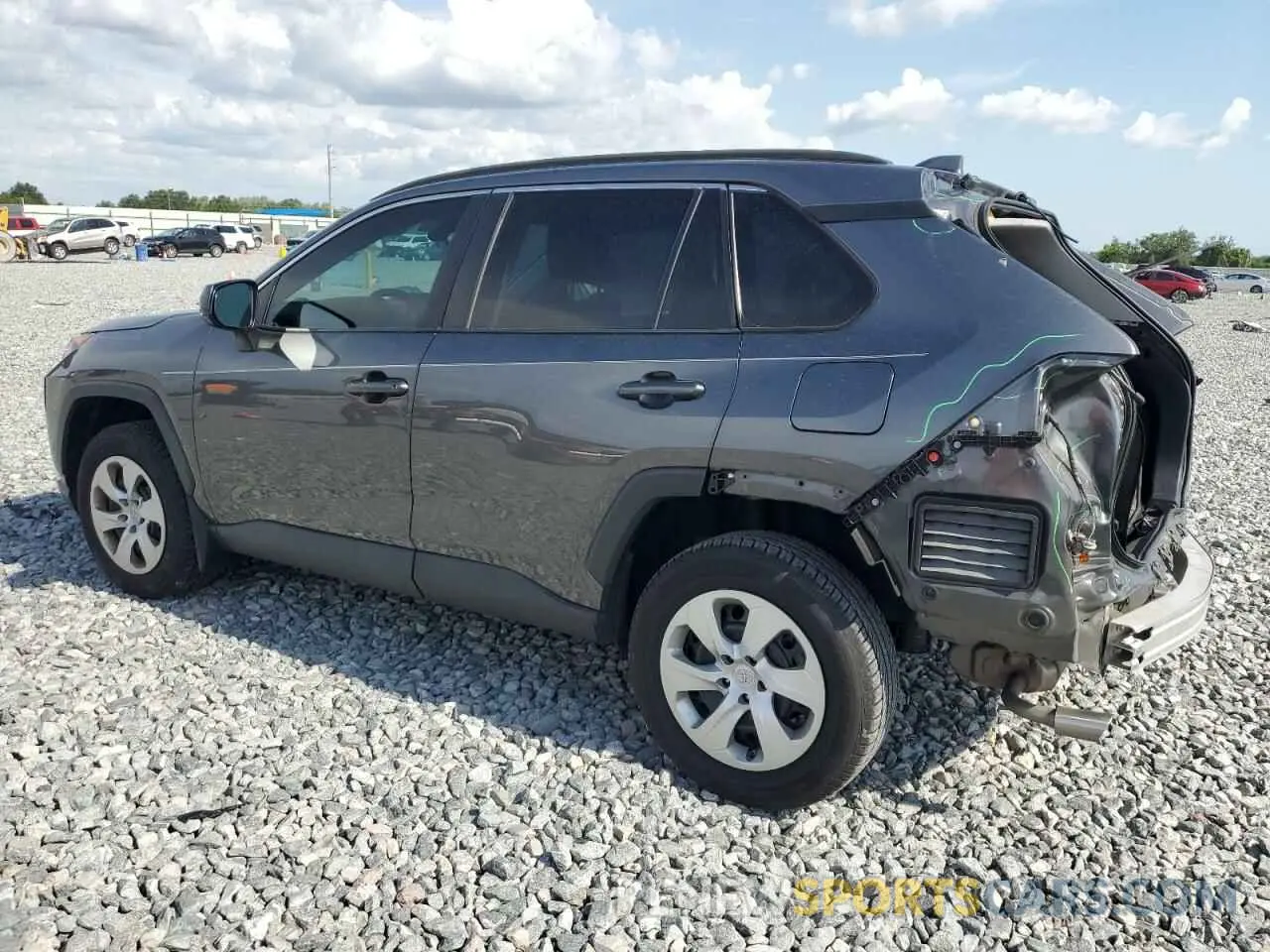 2 Photograph of a damaged car 2T3H1RFV2MC106914 TOYOTA RAV4 2021